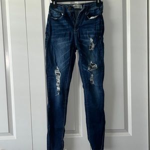 mudd high- rise jean jegging jeans